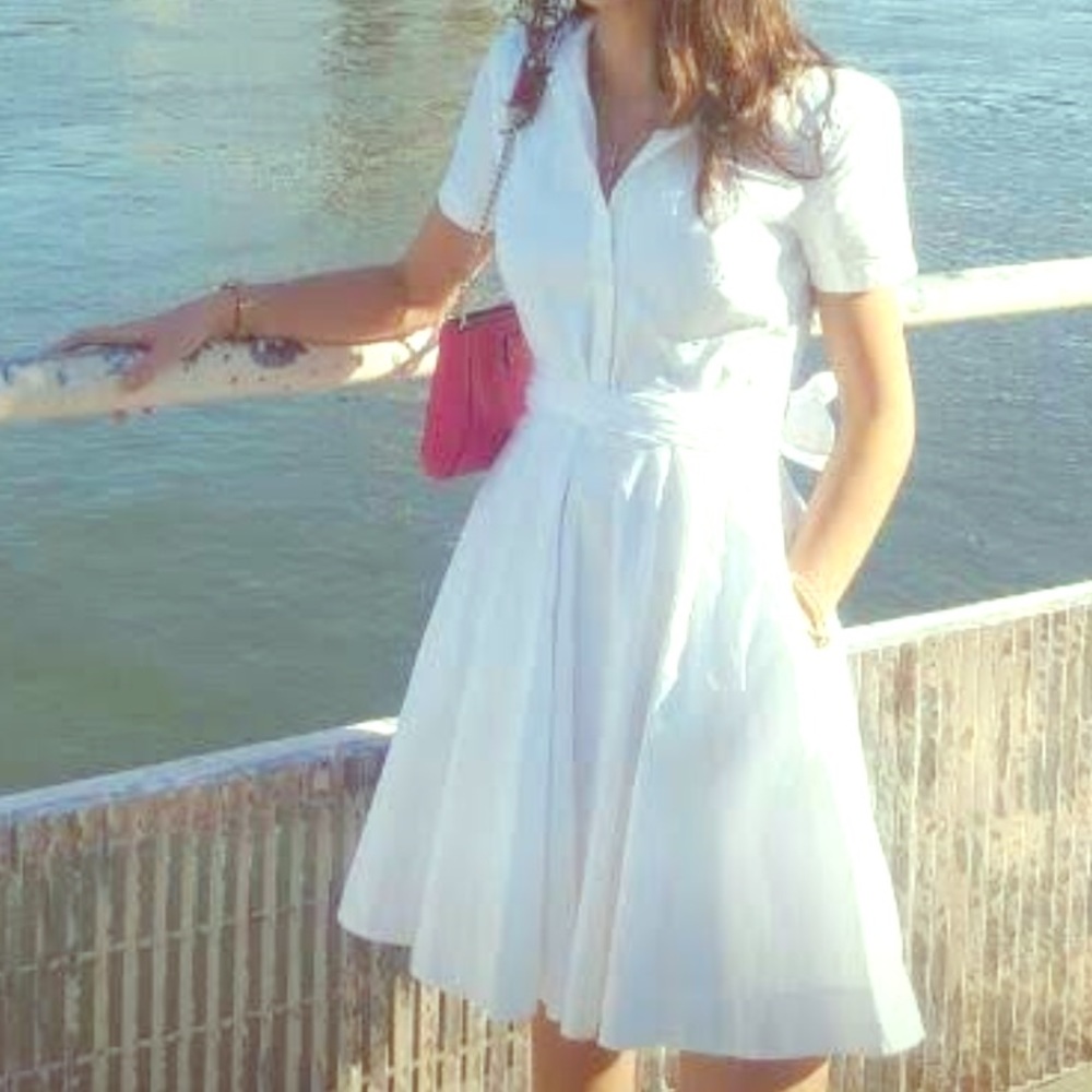 70’s White dress